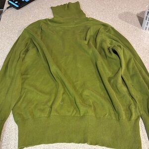 Fashion Bug Olive Knit Turtleneck
